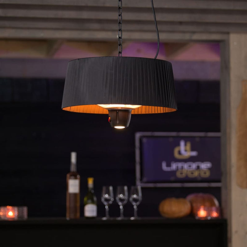 Load image into Gallery viewer, Sunred Sunred Terrasverwarmer Artix compact 1500 W halogeen zwart ARTIX C-HB
