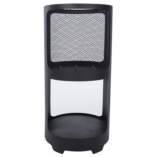 Redfire vuurplaats buffalo 44x90cm staal matzwart