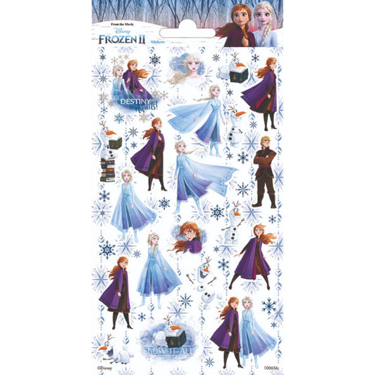 Totum stickervel glitter disney frozen 2