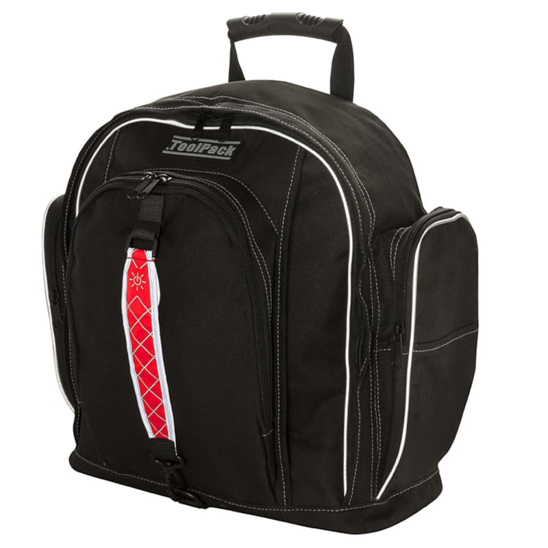 Load image into Gallery viewer, Toolpack Toolpack Gereedschapsrugzak met hoge zichtbaarheid Sight zwart
