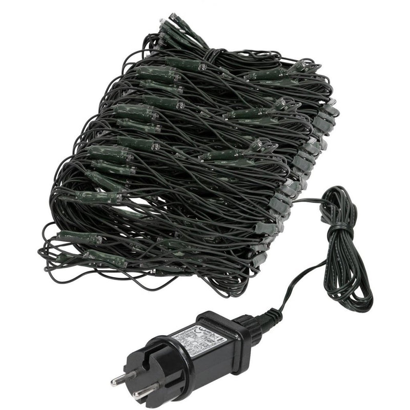 Load image into Gallery viewer, S.i.a. led netverlichting 300x150 cm 320 leds warm wit licht groen
