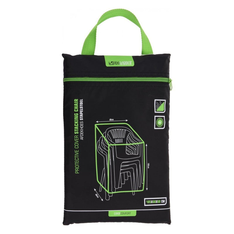 Load image into Gallery viewer, Pro garden tuinstoelen afdekhoes 68x68x105 cm zwart
