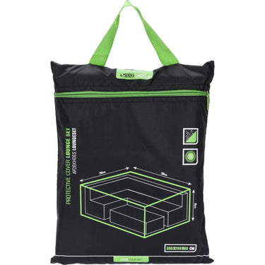 Pro garden afdekhoes voor loungeset 300x200x80 cm zwart