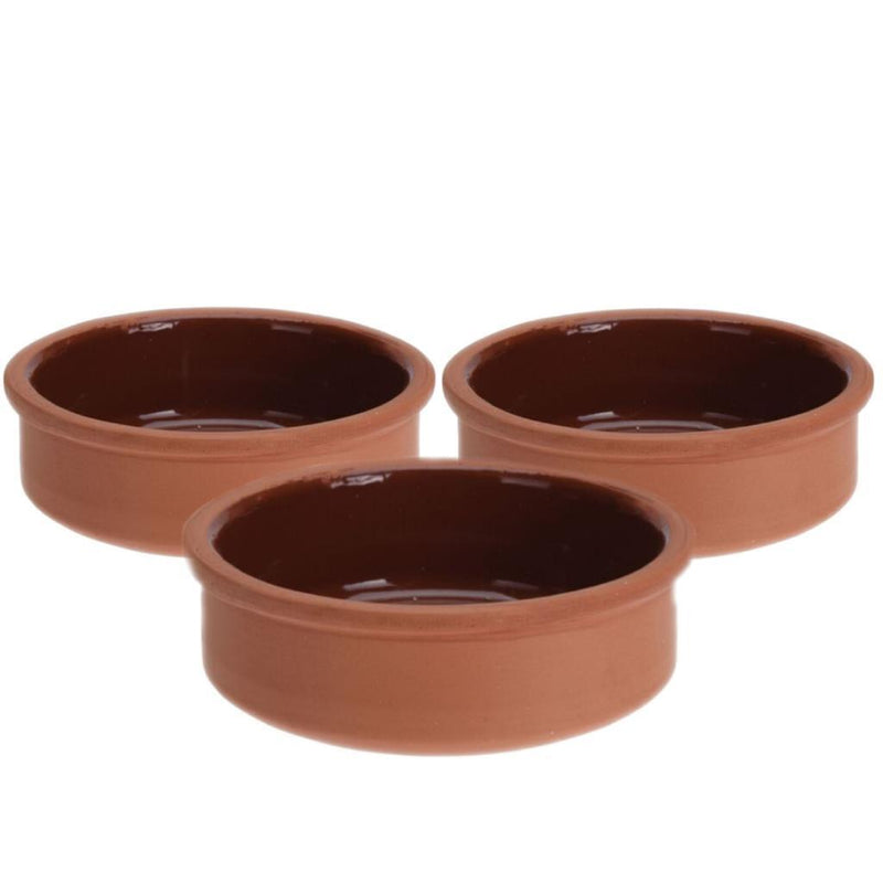 Load image into Gallery viewer, Excellent houseware terracotta tapasschalen 3 stuks
