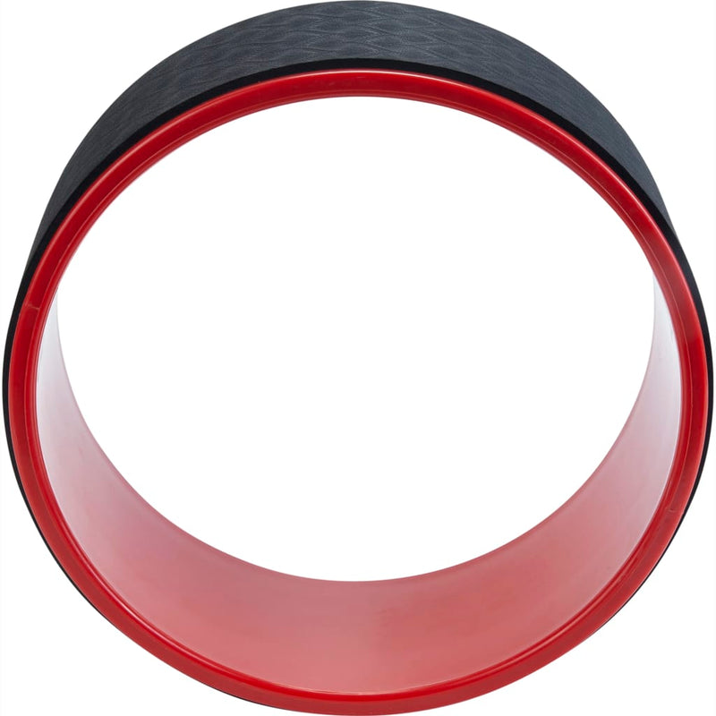 Load image into Gallery viewer, Pure2Improve Pure2Improve Yogawiel 30 cm zwart en rood

