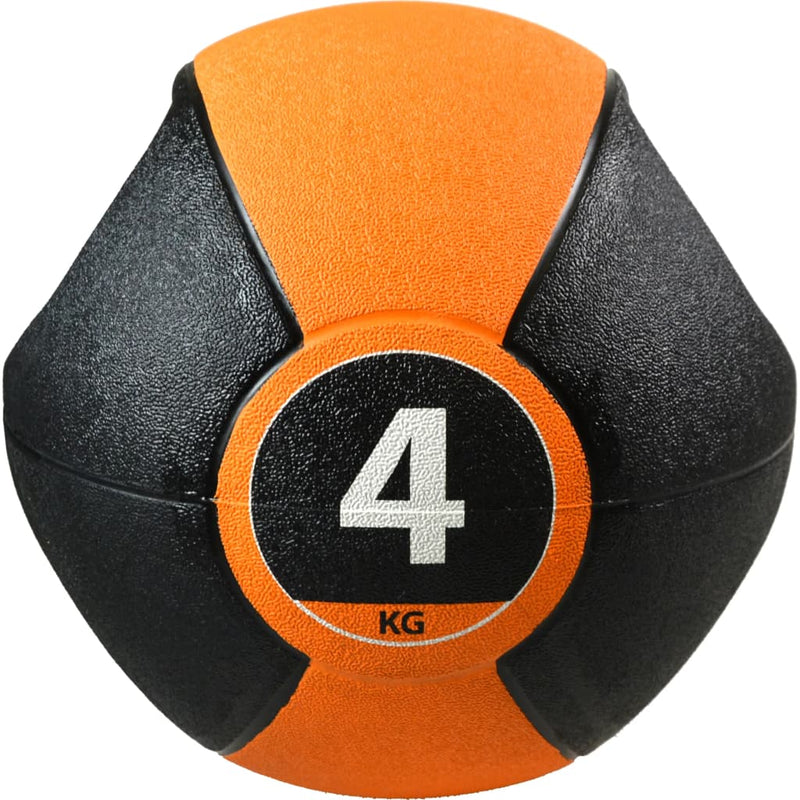Load image into Gallery viewer, Pure2improve pure2improve medicijnbal met handvatten 4 kg oranje
