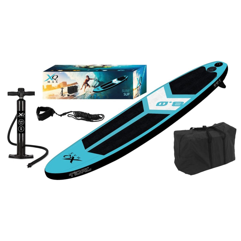 Load image into Gallery viewer, Xq max surf sup 245 cm blauw en zwart
