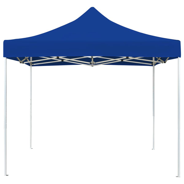 VidaXL Partytent professioneel inklapbaar 3x3 m aluminium blauw