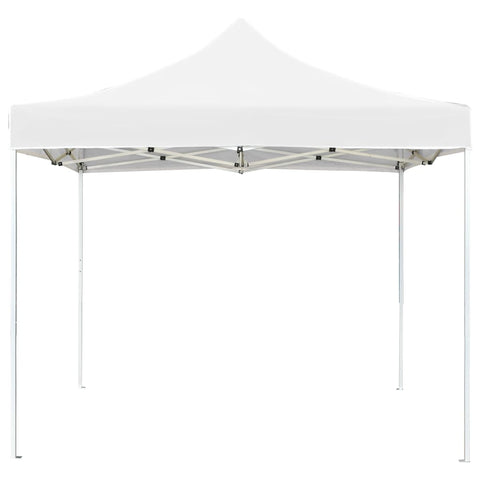 VidaXL Partytent professioneel inklapbaar 3x3 m aluminium wit