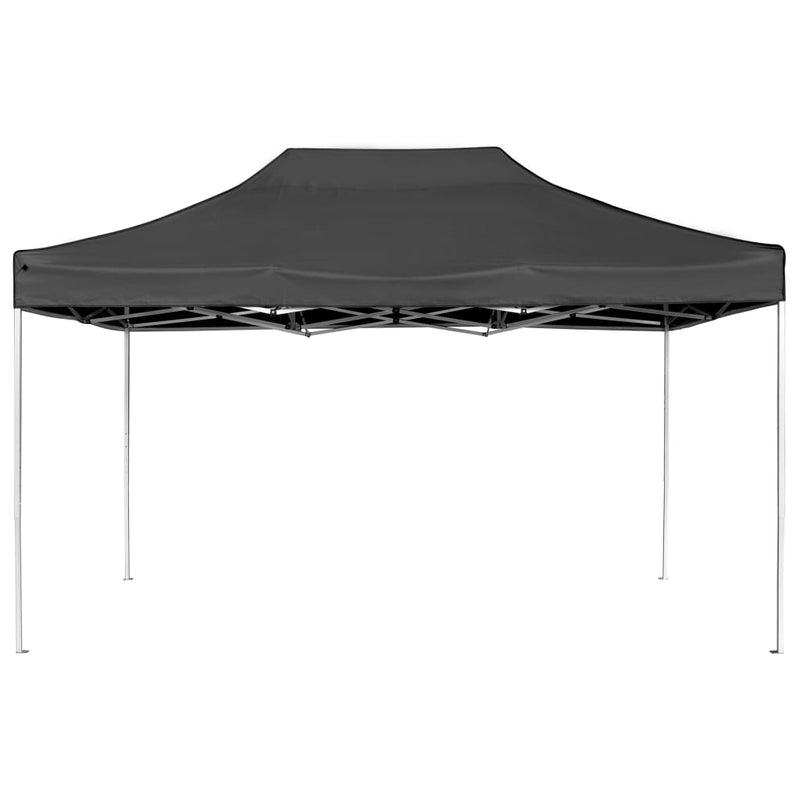 Load image into Gallery viewer, Vidaxl partytent professioneel inklapbaar 4,5x3 m aluminium antraciet
