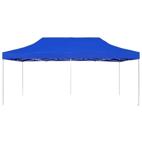 VidaXL Partytent professioneel inklapbaar 6x3 m aluminium blauw