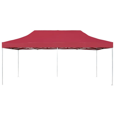 Vidaxl partytent professioneel inklapbaar 6x3 m aluminium wijnrood
