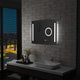 Vidaxl badkamerspiegel led met aanraaksensor 80x60 cm
