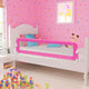 Vidaxl kinderbedhekjes 2 st 150x42 cm roze
