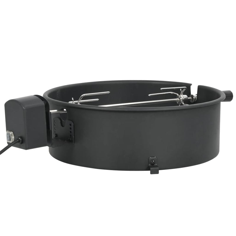 Load image into Gallery viewer, VidaXL BBQ rotisserie ring 47 cm zwart
