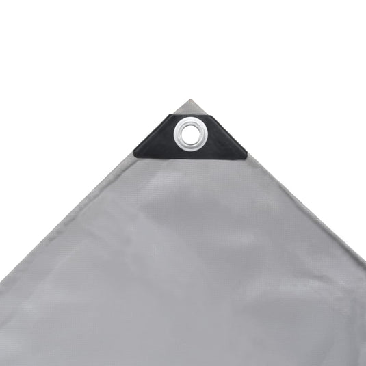 Vidaxl dekzeil 650 g m² 2,5x3,5 m grijs