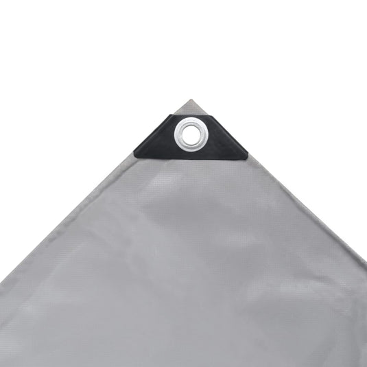 Vidaxl dekzeil 650 g m² 3,5x5 m grijs
