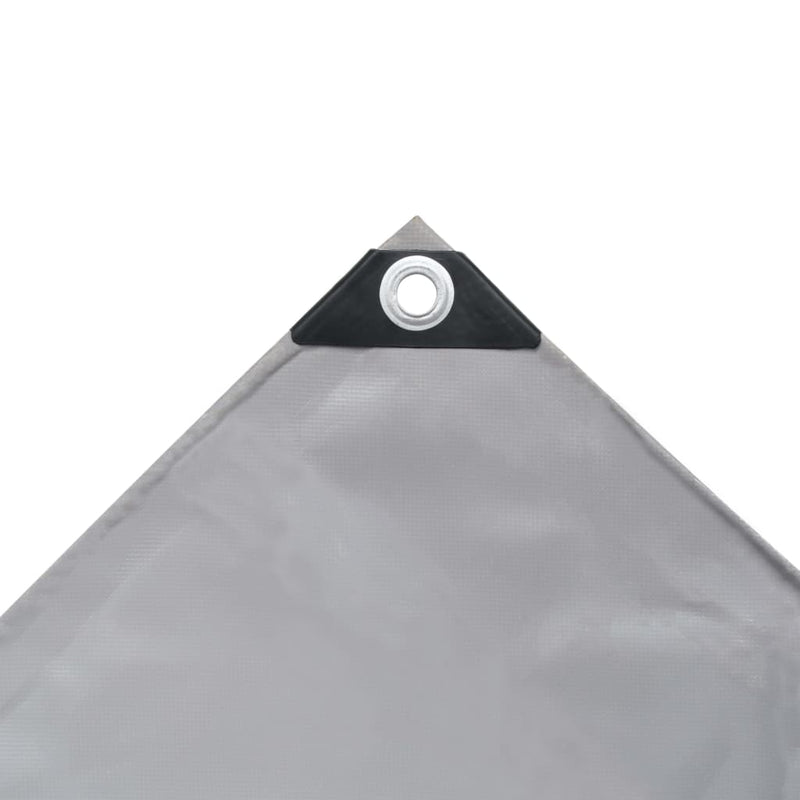 Load image into Gallery viewer, VidaXL Dekzeil 650 g m² 6x8 m grijs
