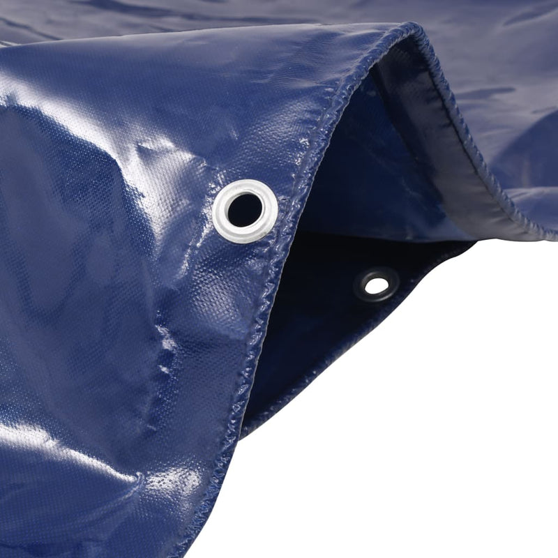 Load image into Gallery viewer, Vidaxl dekzeil 650 g m² 1,5x10 m blauw
