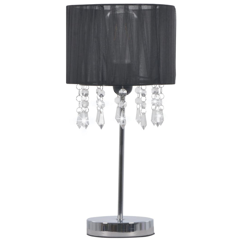 Load image into Gallery viewer, VidaXL Bureaulamp rond E27 zwart

