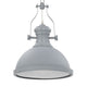Vidaxl plafondlamp rond e27 grijs