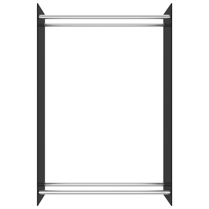 Load image into Gallery viewer, VidaXL Haardhoutrek 80x35x120 cm glas zwart
