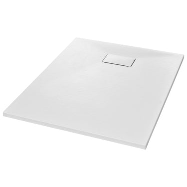 Vidaxl douchebak 100x80 cm smc wit