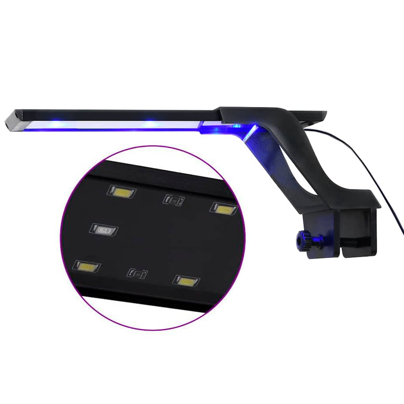 Load image into Gallery viewer, Vidaxl aquariumlamp met klem led 25-45 cm blauw en wit
