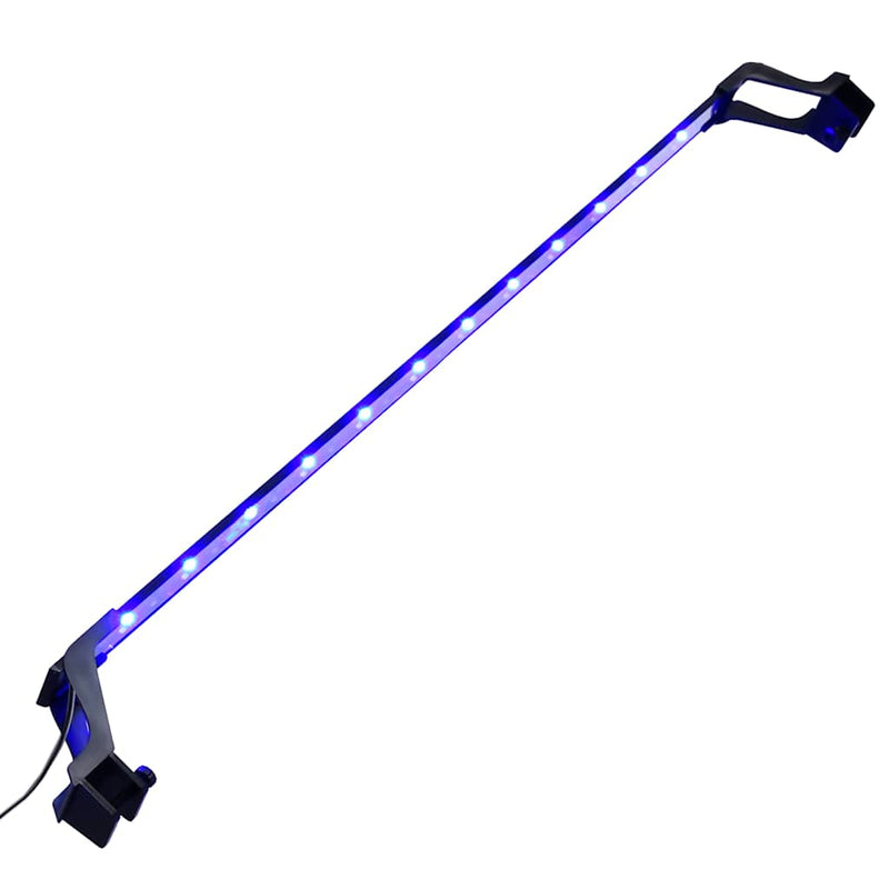 Afbeelding laden in galerijviewer, Vidaxl aquariumlamp met klemmen led 90-105 cm blauw en wit
