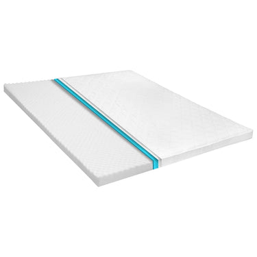 Vidaxl topmatras ei-profiel 6 cm koudschuim 180x200 cm