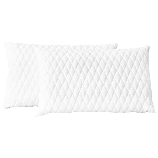 Vidaxl kussens 2 st 60x40x14 cm traagschuim