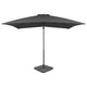 VidaXL Parasol met draagbare voet antracietkleurig