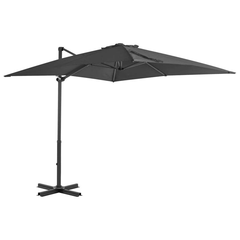 Load image into Gallery viewer, VidaXL Parasol met draagbare voet antracietkleurig
