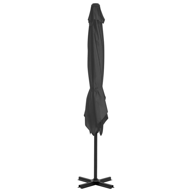 Load image into Gallery viewer, VidaXL Parasol met draagbare voet antracietkleurig
