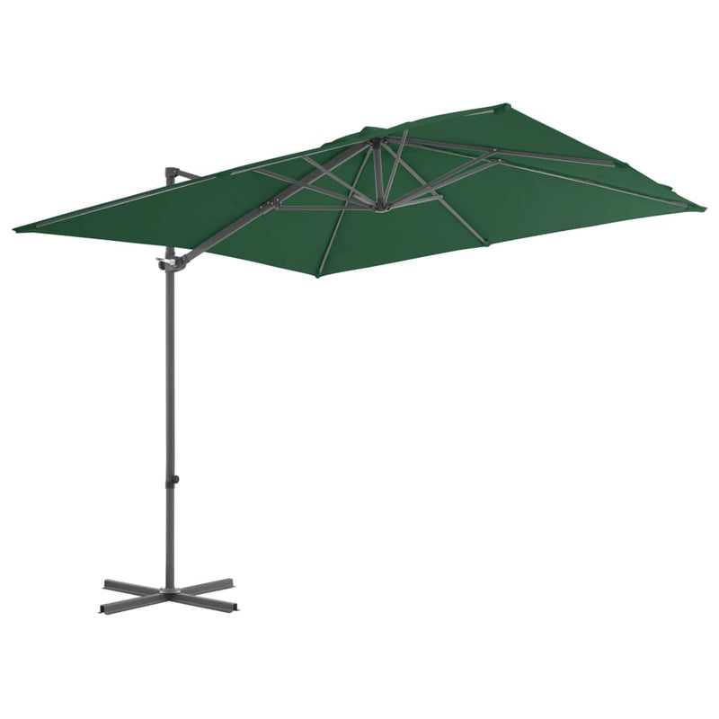 Load image into Gallery viewer, VidaXL Parasol met draagbare voet groen
