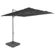 VidaXL Parasol met draagbare voet antracietkleurig