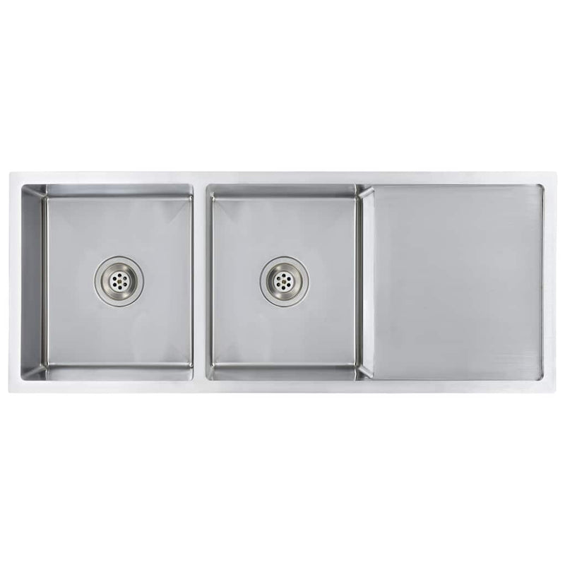 Load image into Gallery viewer, Vidaxl gootsteen handgemaakt roestvrij staal
