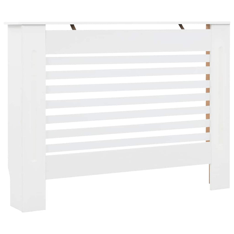 Load image into Gallery viewer, Vidaxl radiatorombouw 112x19x81,5 cm mdf wit
