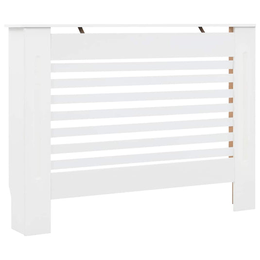 Vidaxl radiatorombouw 112x19x81,5 cm mdf wit