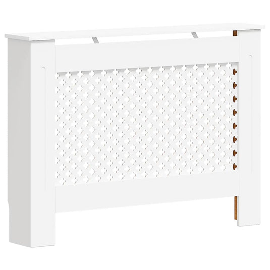 Vidaxl radiatorombouw 112x19x81,5 cm mdf wit