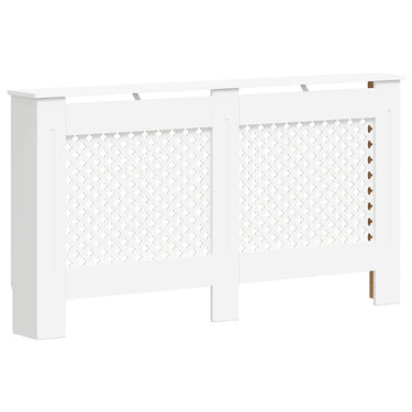 Vidaxl radiatorombouw 152x19x81,5 cm mdf wit