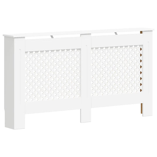 Vidaxl radiatorombouw 152x19x81,5 cm mdf wit