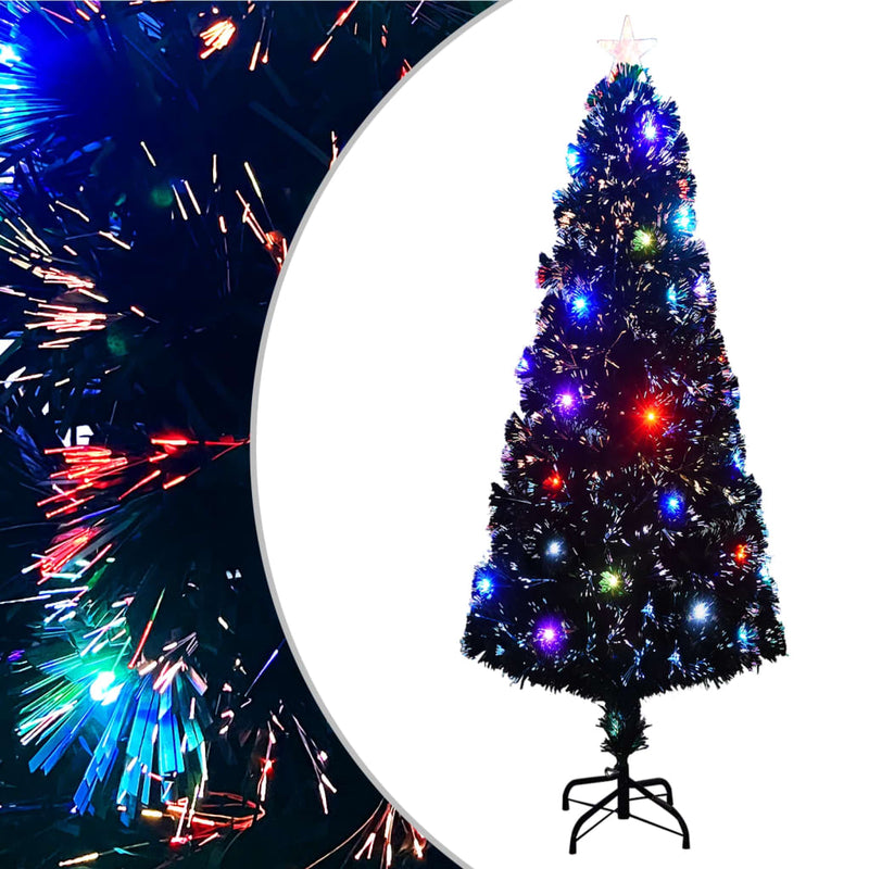 Afbeelding laden in galerijviewer, Vidaxl kerstboom met led en standaard 240 cm glasvezel
