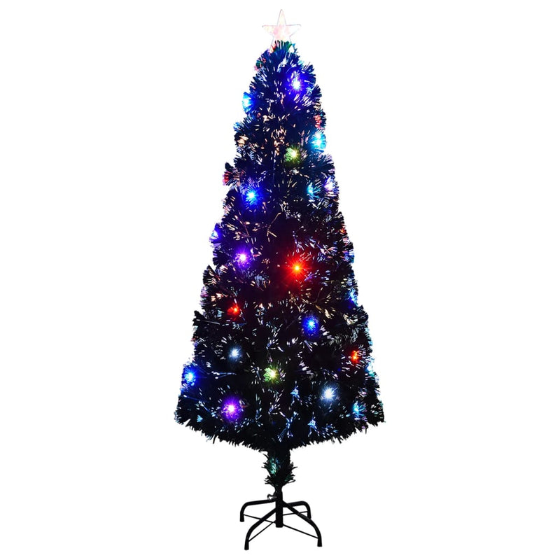 Afbeelding laden in galerijviewer, Vidaxl kerstboom met led en standaard 240 cm glasvezel
