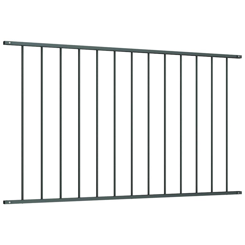 Load image into Gallery viewer, Vidaxl schuttingpaneel gepoedercoat staal 1,63x1 m antraciet
