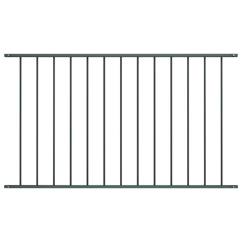 Load image into Gallery viewer, Vidaxl hekpaneel 1,7x1,25 m gepoedercoat staal antraciet
