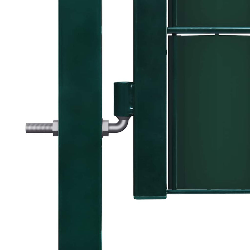 Load image into Gallery viewer, Vidaxl hekpoort pvc en staal 100x100 cm groen
