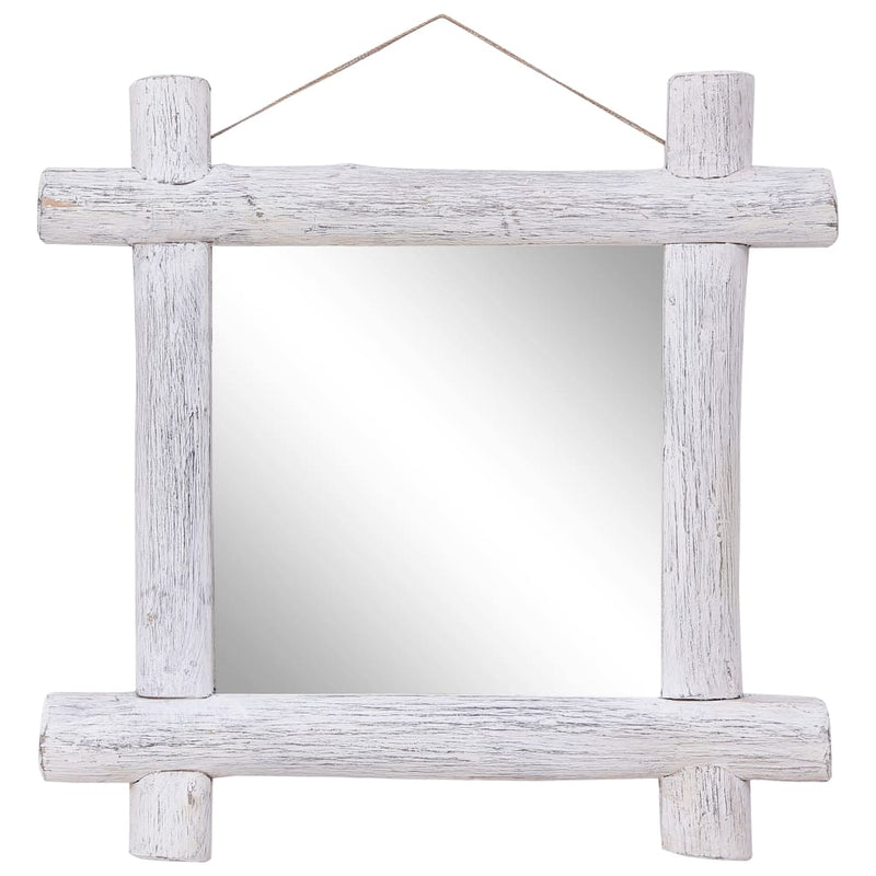 Load image into Gallery viewer, Vidaxl spiegel houtblokken 70x70 cm massief gerecycled hout
