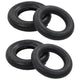 Vidaxl 4-delige kruiwagenbanden- en binnenbandenset 3.50-8 4pr rubber