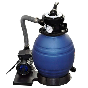 Vidaxl zandfilterpompen 2 st 400 w 11000 l u